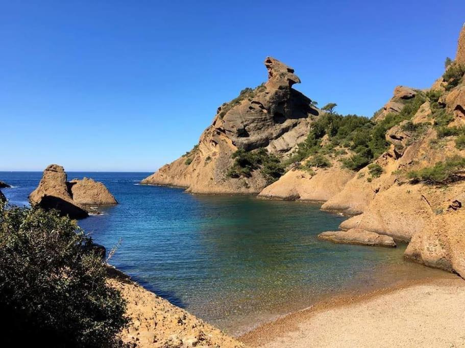Studio 28M2 Climatise,Wifi, Proche Des Calanques,Plages La Ciotat Zewnętrze zdjęcie